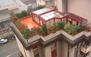 Terrazza nel condominio