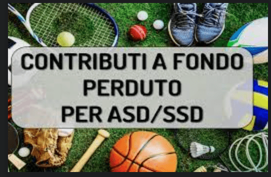 sostegno alle società dilettantistiche