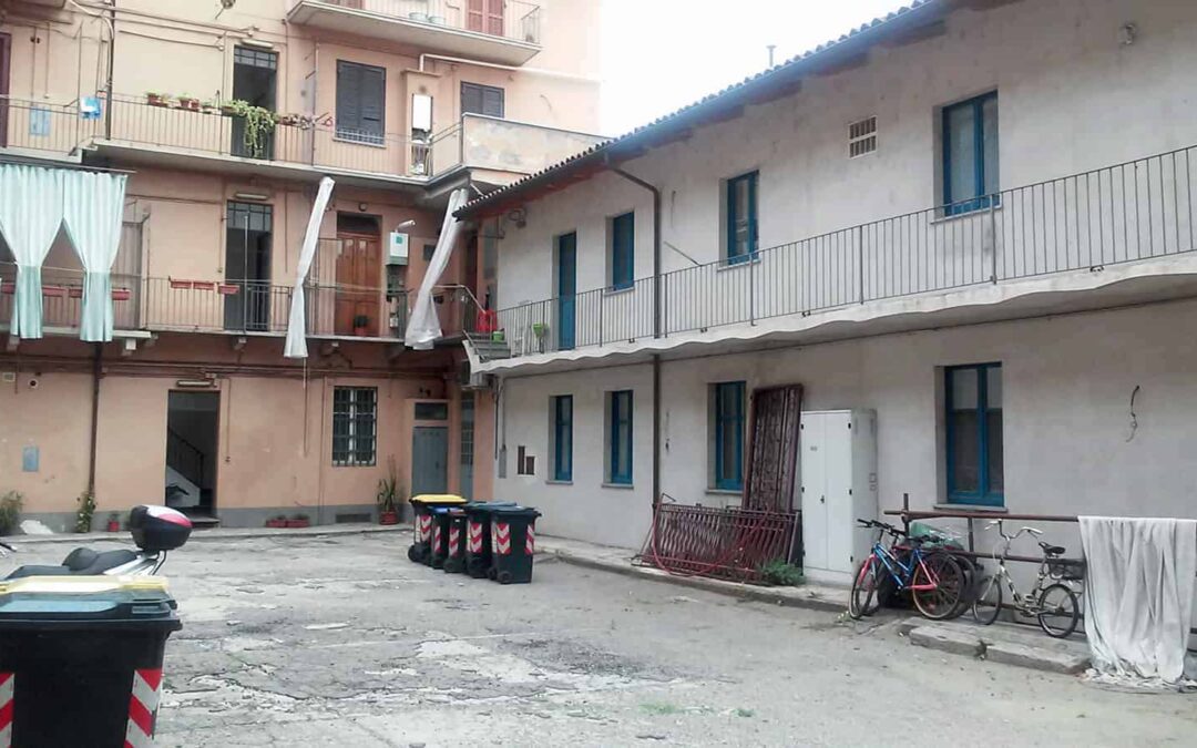 Il cortile all’interno degli edifici se invenduto è parte comune