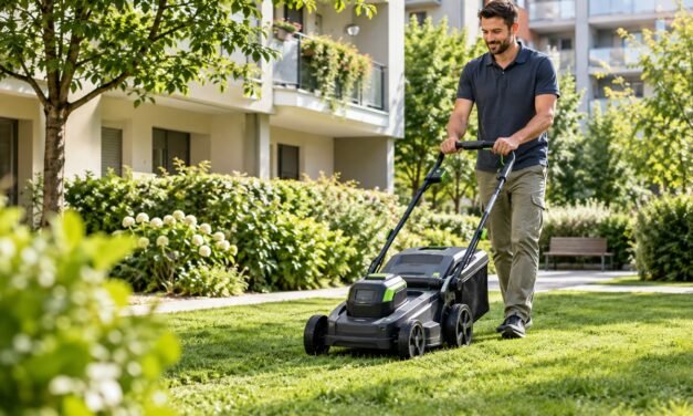 Gestione del verde condominiale: perché scegliere il tagliaerba a batteria per azzerare i rumori